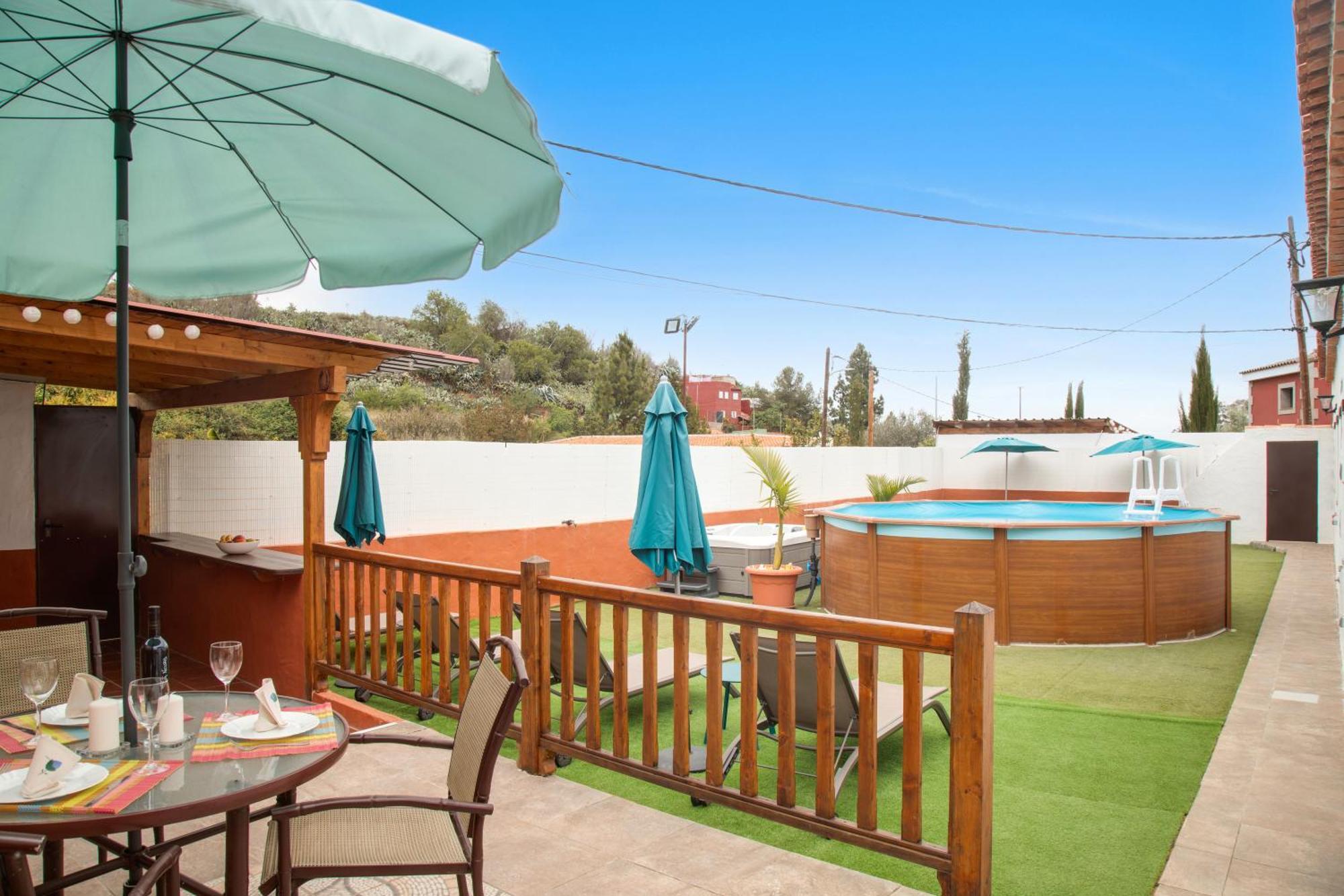 La Tirajanera 1+2 Villa Vega de San Mateo Dış mekan fotoğraf